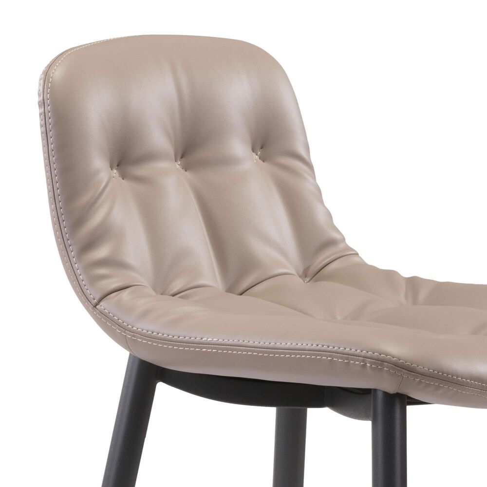 Set of 2 Tangiers Bar Chair Taupe Set of 2 Tangiers Bar Chair Taupe